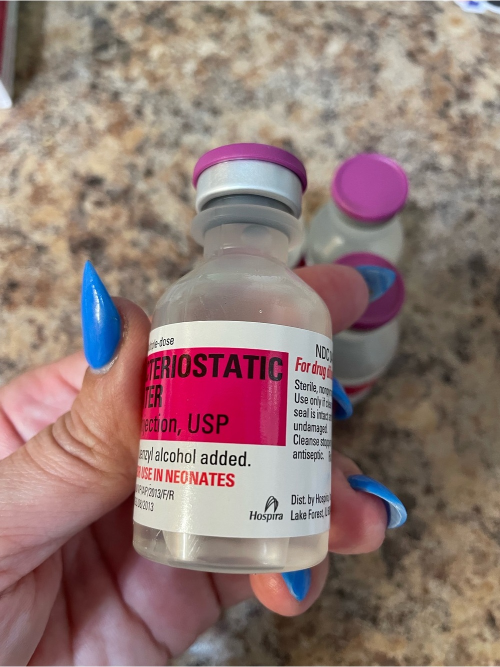 Bacteriostatic Water Multi dose 5 pack - Picture 4 of 8